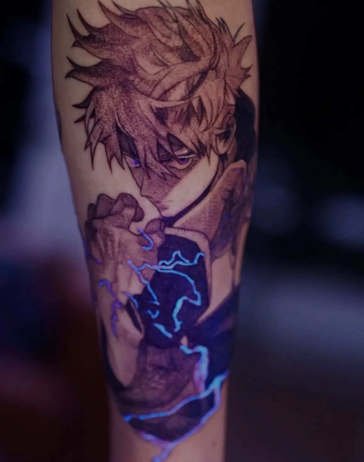 Cosmic panel tattoo with celestial elements and geometric design by Sara at Omnia Tattoo Melbourne